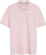 Thom Browne 4-Bar Cotton Piqué Polo