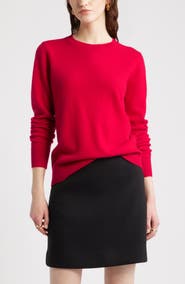 Nordstrom Cashmere Crewneck Sweater