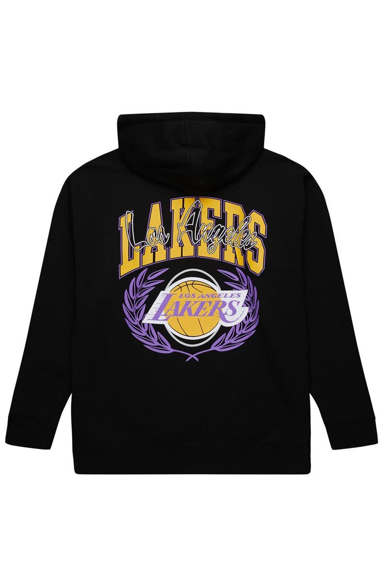 Mitchell & Ness Men's Mitchell & Ness Black Los Angeles Lakers NBA x Michelob Ultra Swish & Sip Pullover Hoodie, Alternate, color, Black