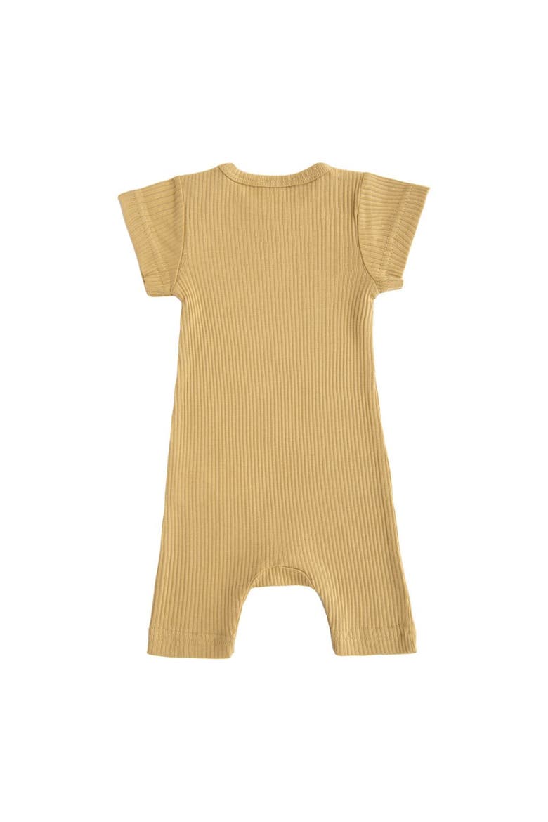 Short Sleeved Modal Romper, Alternate, color, Yellow