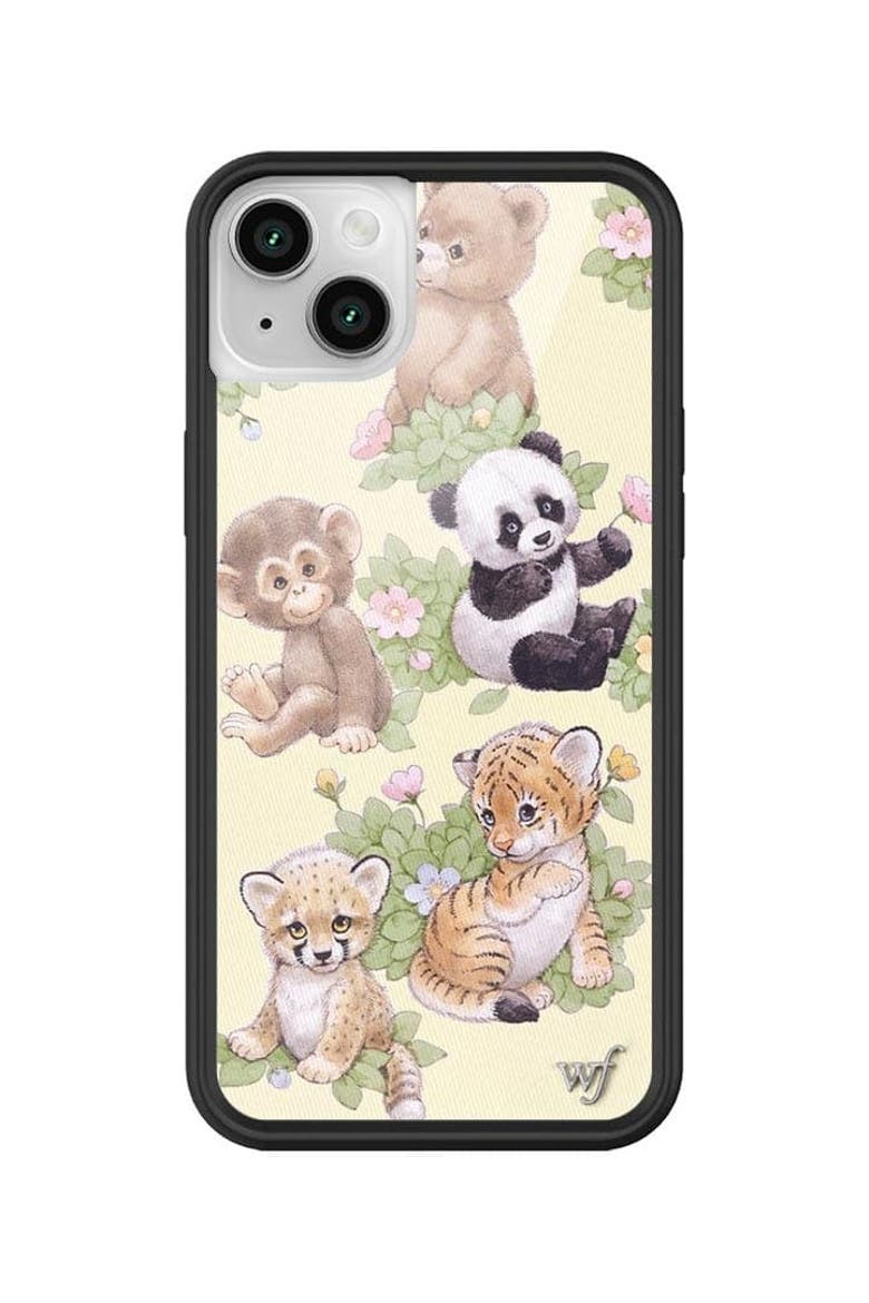 Safari Babies iPhone Case, Alternate, color, Yellow