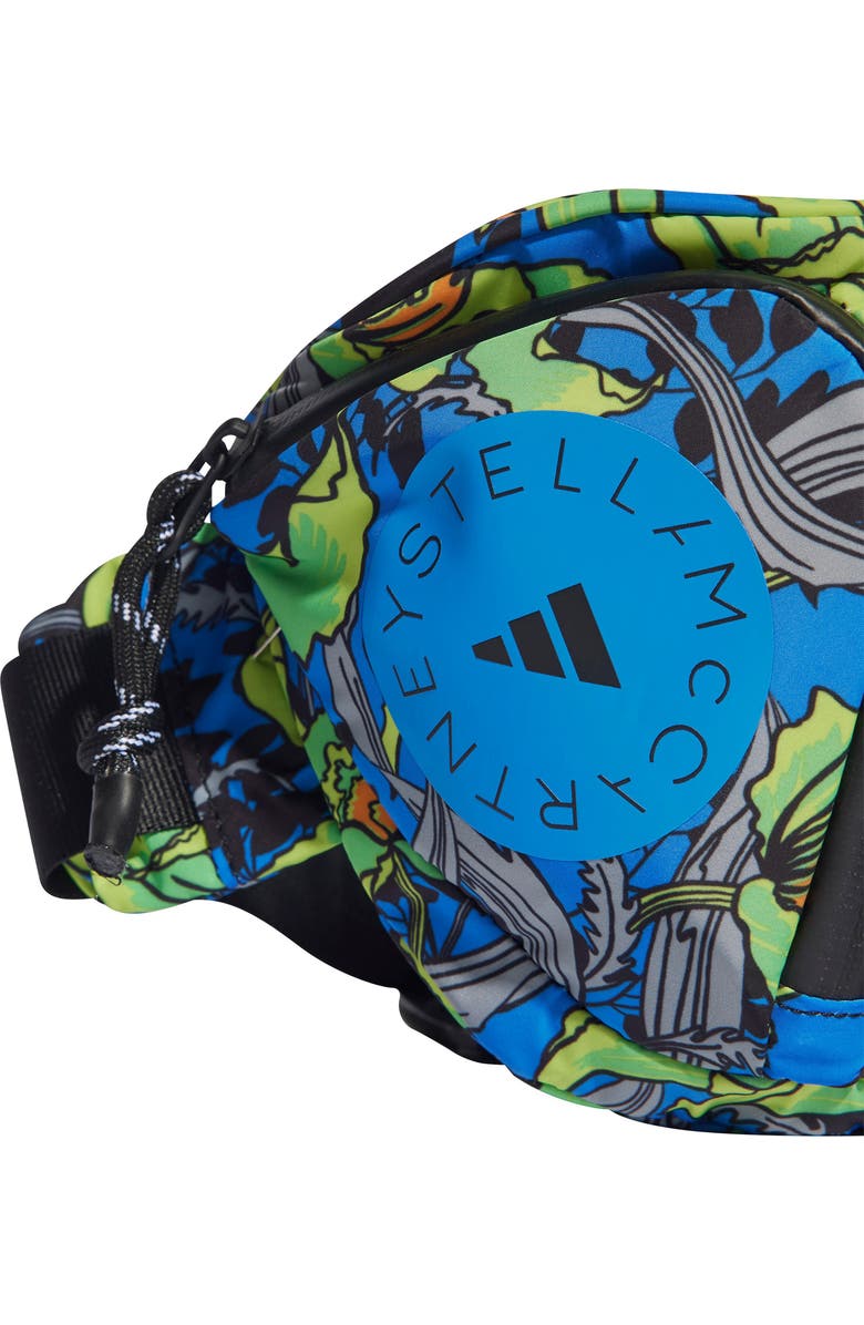 adidas by Stella McCartney Print Recycled Polyester Belt Bag, Alternate, color,