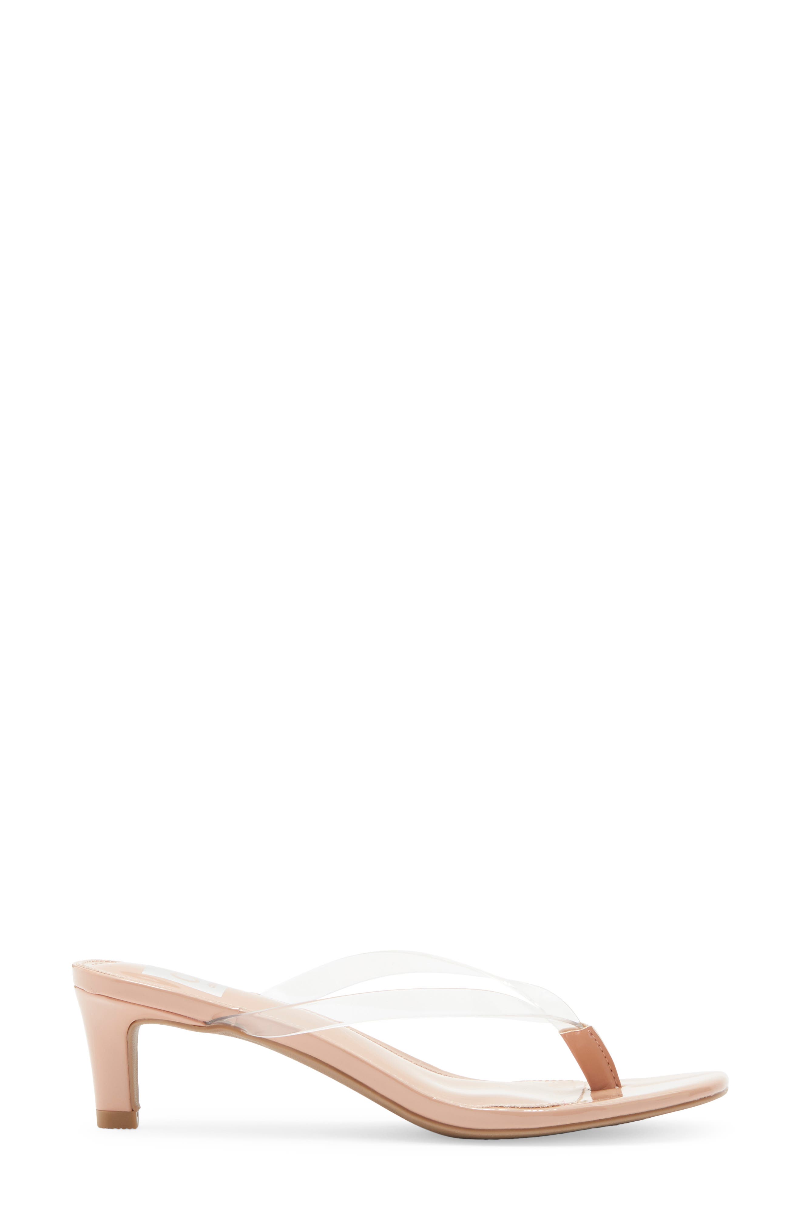 Freyda Slide Sandal, Alternate, color, CLEAR