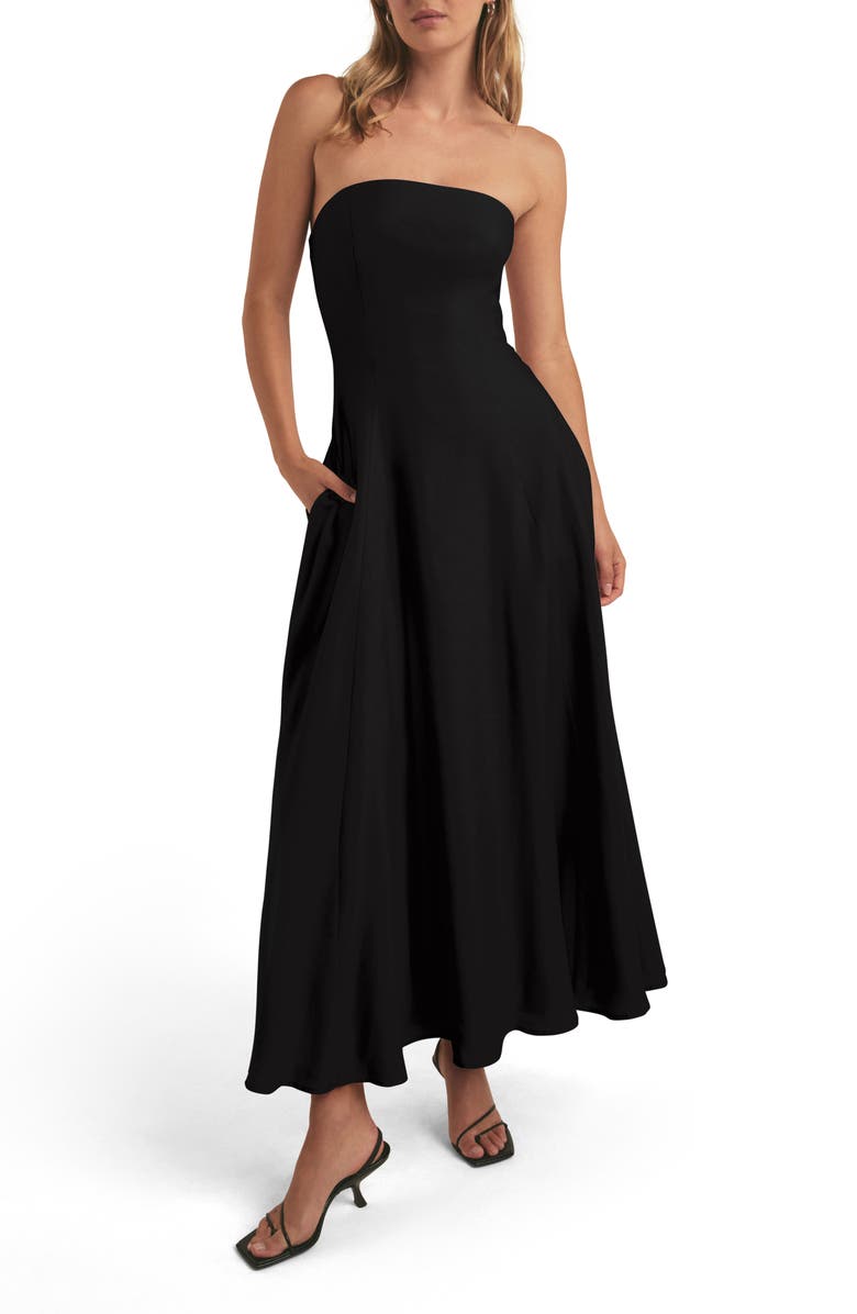 Favorite Daughter The Favorite Strapless Maxi Dress, Main, color, 