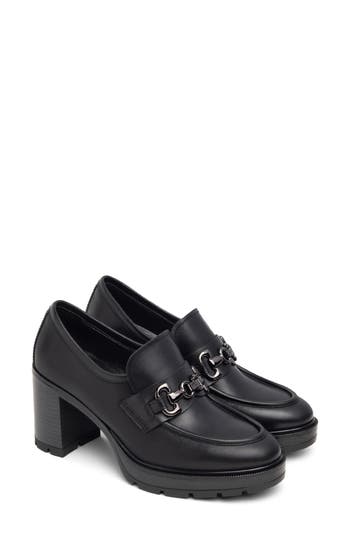 Nerogiardini Bit Loafer Pump In Black