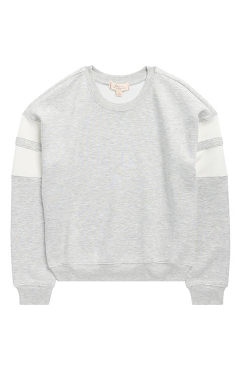 Kids' Athlete Stripe Cloud Sweatshirt (Big Kid)