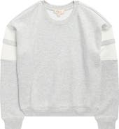 Walking on Sunshine Kids' Athlete Stripe Cloud Sweatshirt