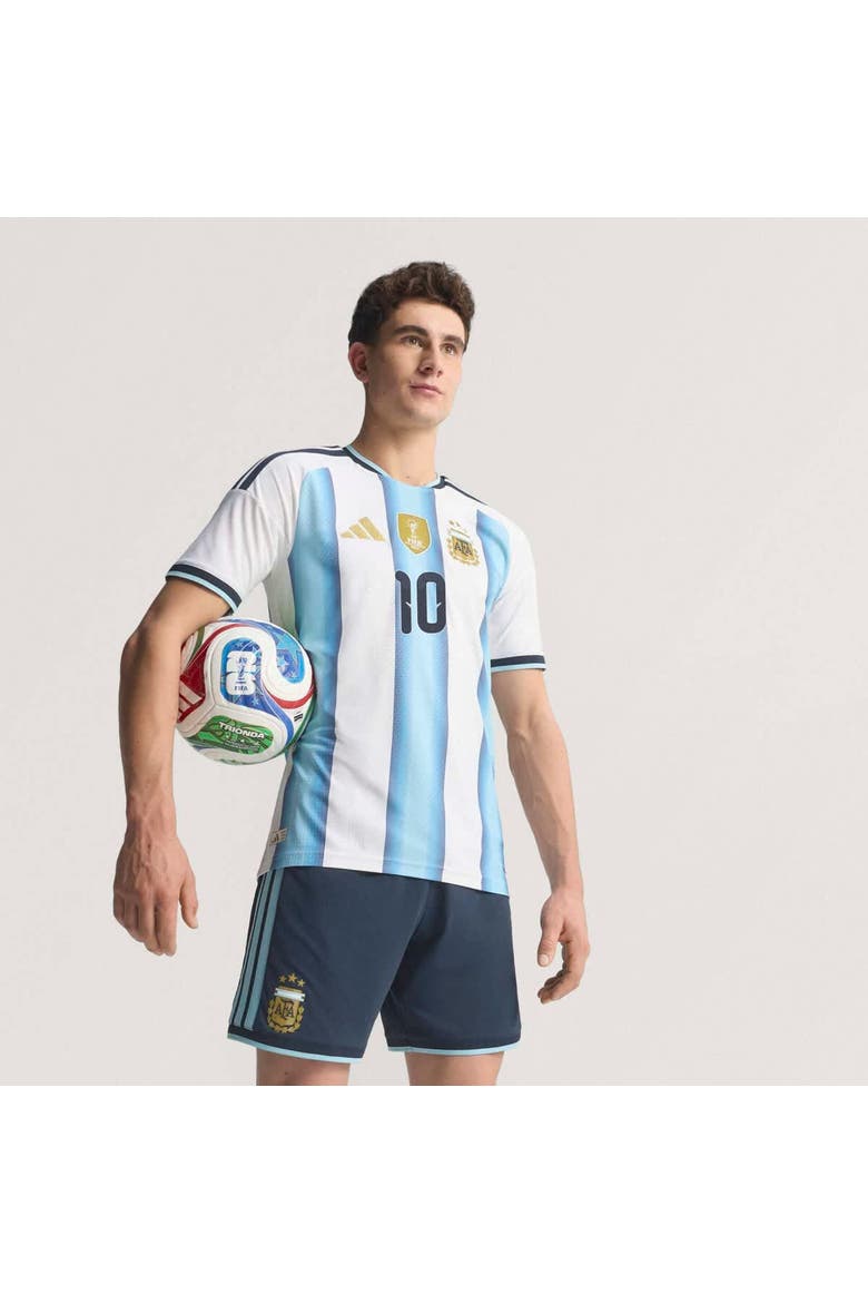 Men's Argentina National Team Lionel Messi adidas White FIFA x