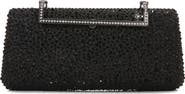 BERNESS Rhinestone Elongated Snap Clutch