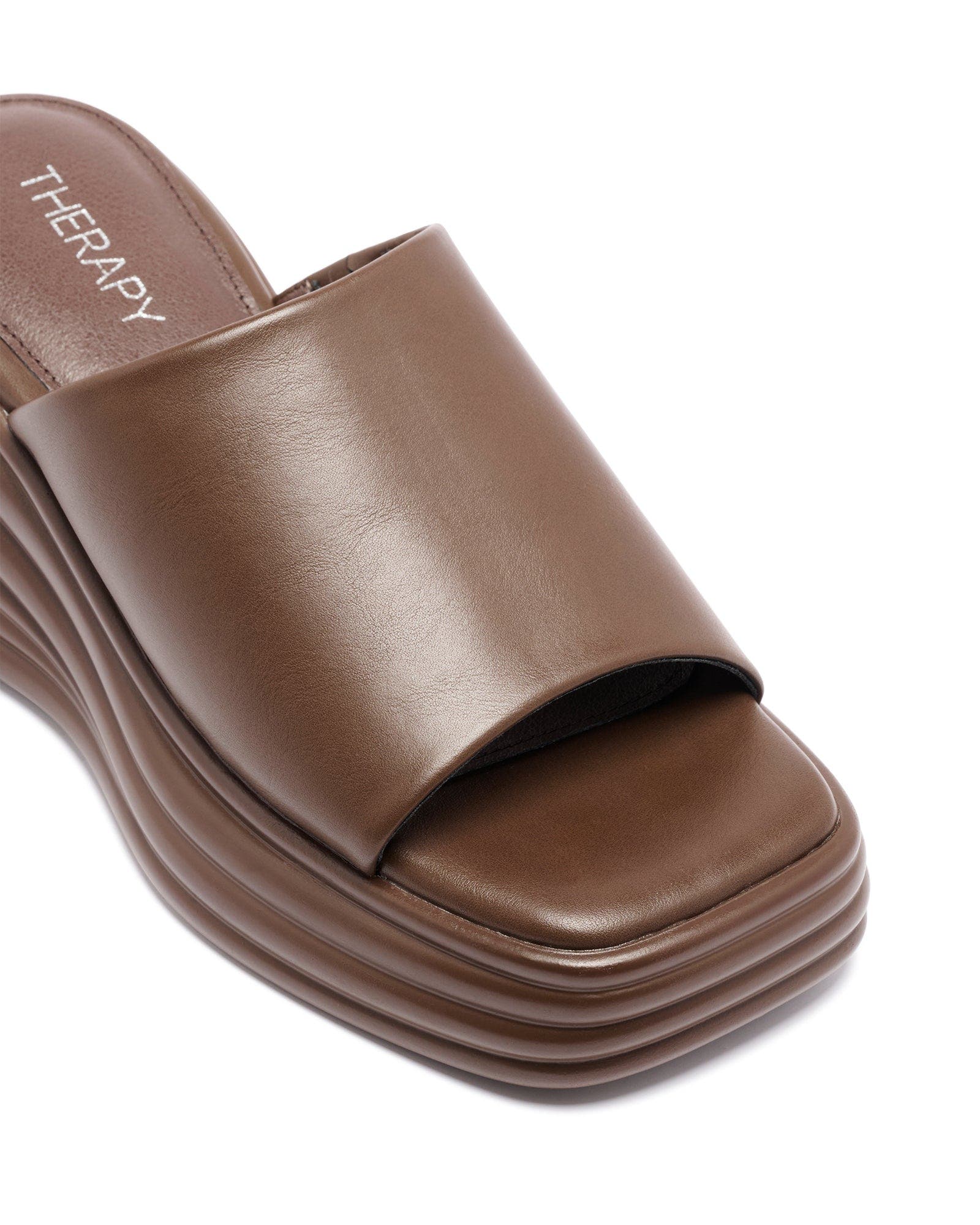 FLAUNT square toe Wedge Sandal - image 4