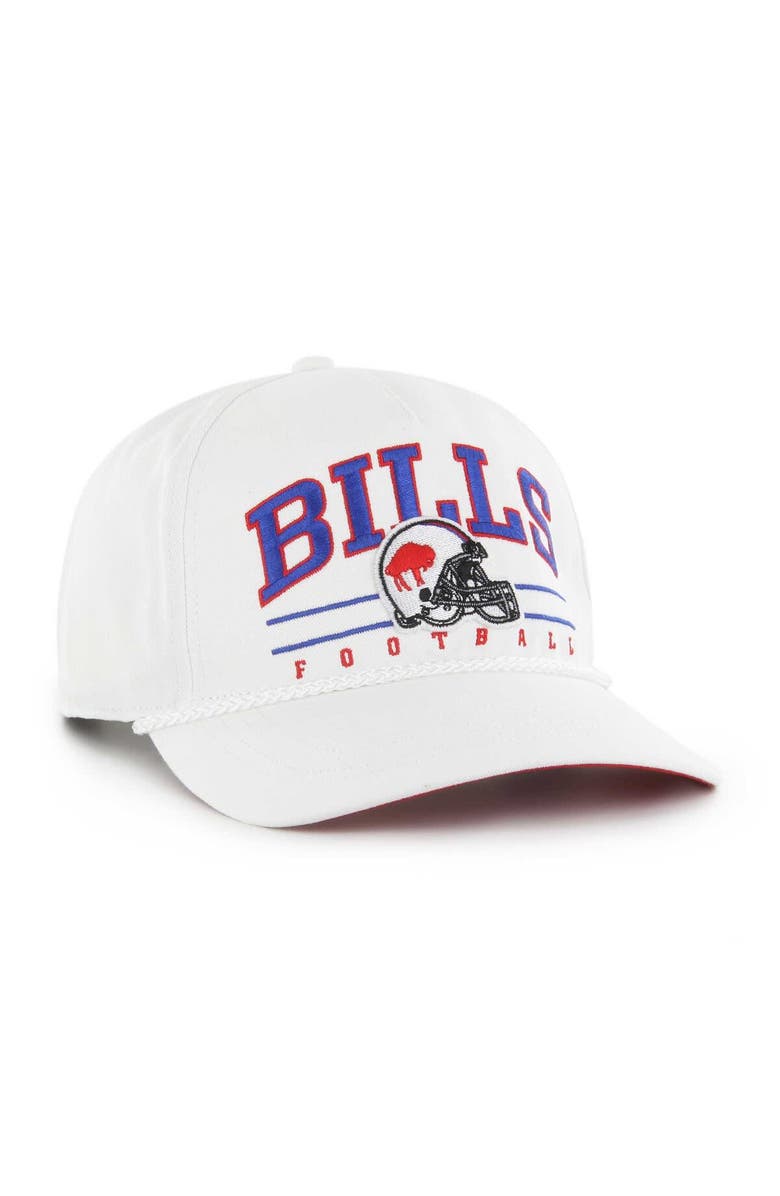 '47 Men's '47 White Buffalo Bills Roscoe Hitch Adjustable Hat, Alternate, color, 