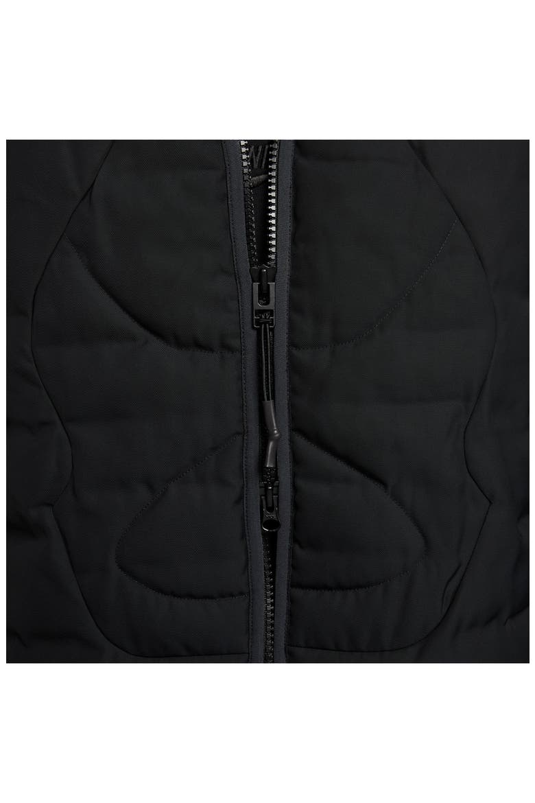 Sportswear Tech Pack Therma-FIT ADV Water Repellent Insulated Vest, Alternate, color, BLACK/ BLACK