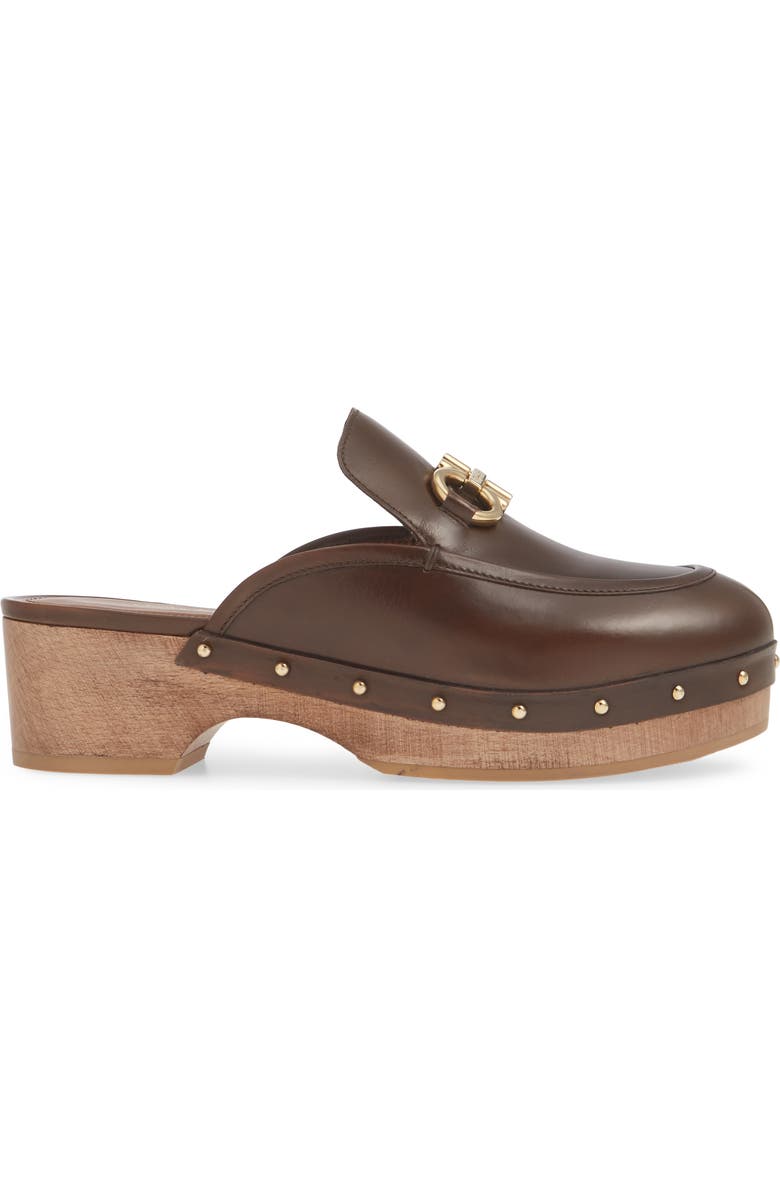 FERRAGAMO Salvatore Ferragamo Cleome Double Gancio Platform Clog, Alternate, color,