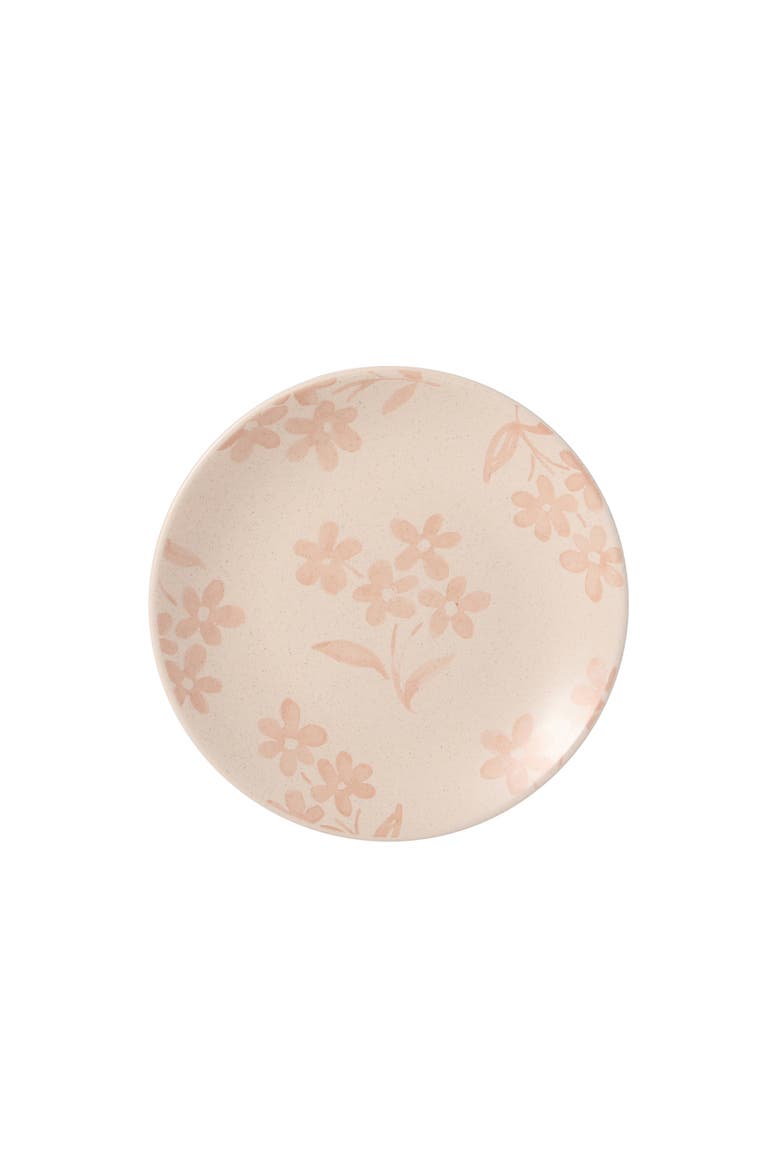 Admiral Hall 16-Piece Floral Stoneware Dinnerware Set, Alternate, color, Pink