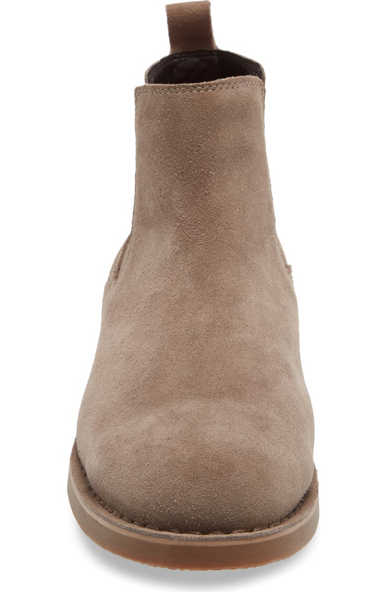 BP. Payce Suede Chelsea Boot, Alternate, color, Taupe Suede