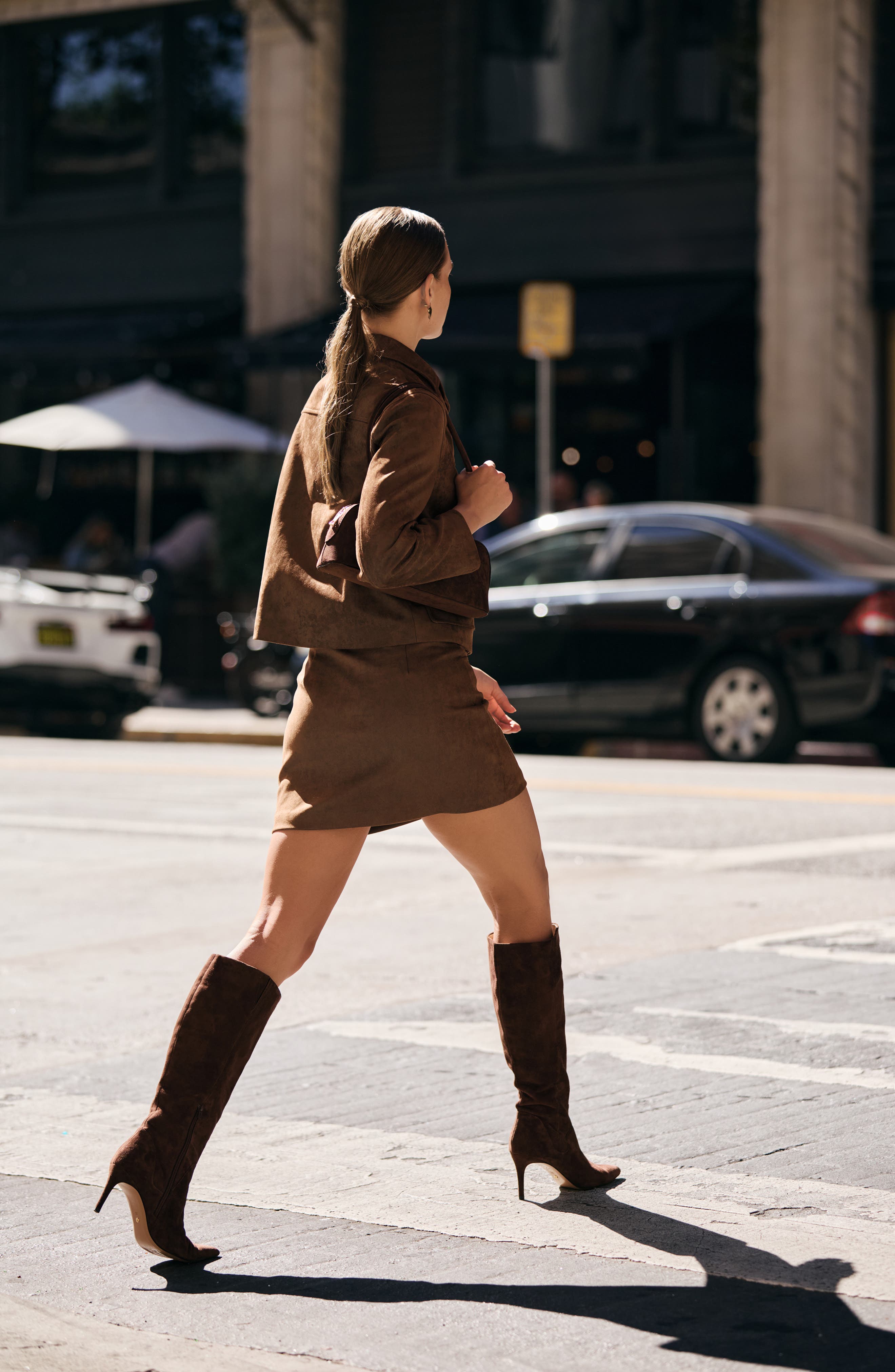 Lidya Knee High Boot, Alternate, color, ESPRESSO
