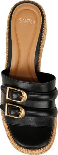 Torino Wedge Platform Slide Sandal