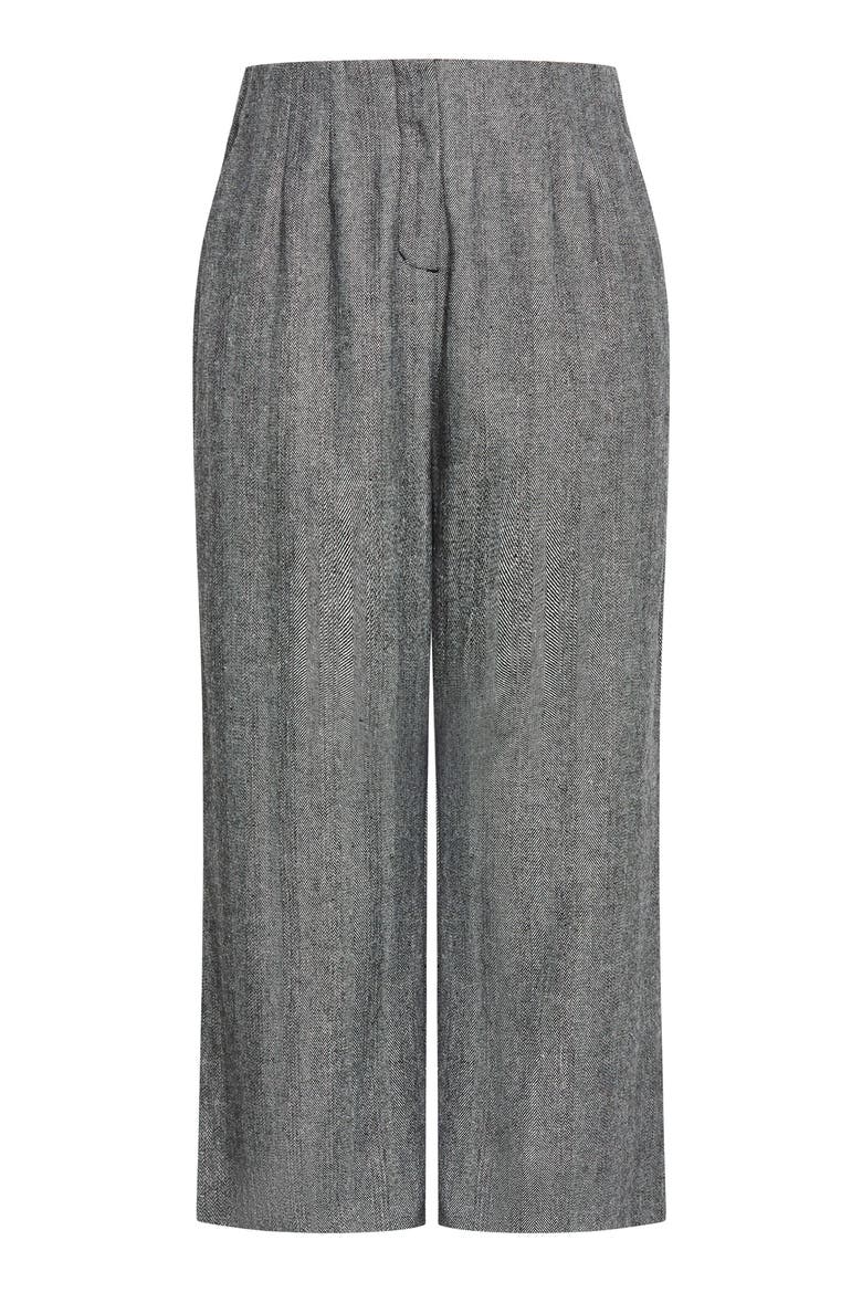 Kings Road Wide Leg Pants, Alternate, color, HERRINGBONE