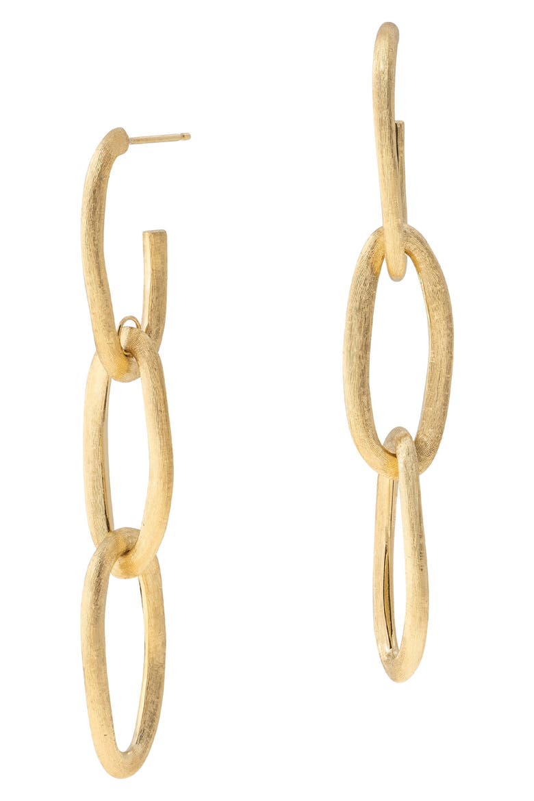 Jaipur Link Drop Earrings, Main, color, GOLD