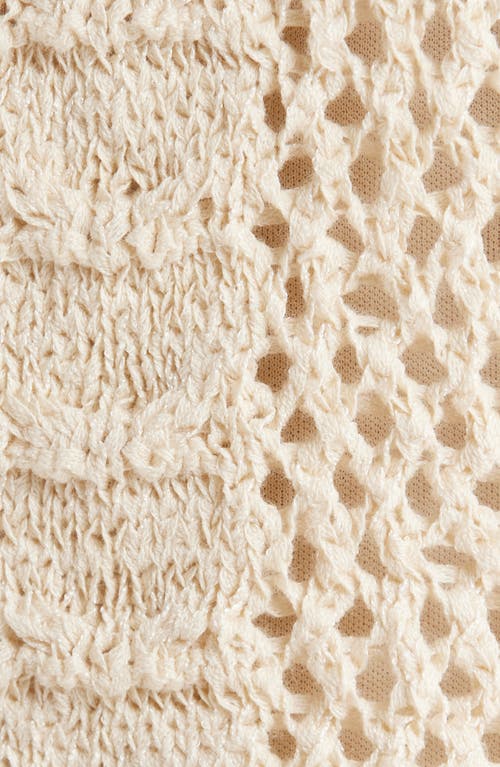 Elan Tie Front Cover-up Vest In White