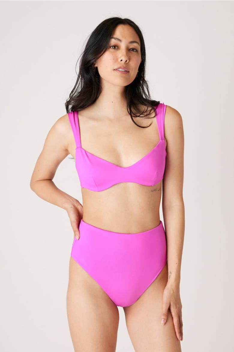 The Sweetheart Underwire Top, Alternate, color, Fuchsia