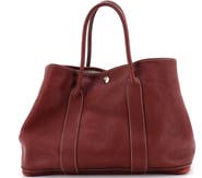 Pre-Owned Hermes Garden Party Tote Leather 36
