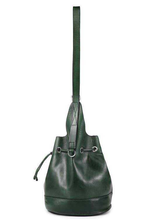 Old Trend Lily Shoulder Bucket Bag In Green