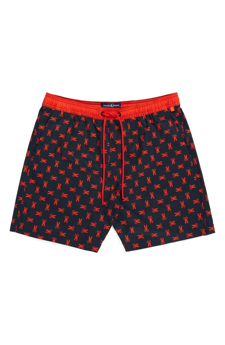 Psycho Bunny Cary Swim Trunks, Alternate, color, 