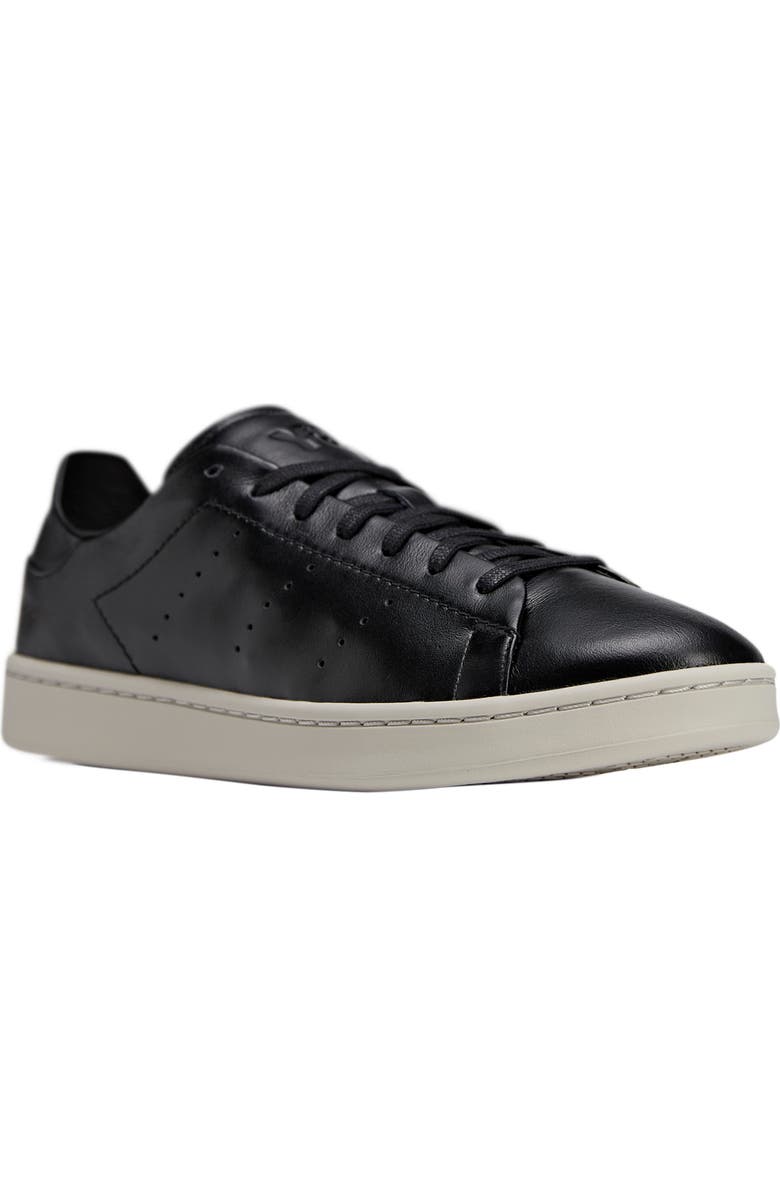 adidas Y-3 Stan Smith Sneaker, Main, color, Black/ Black/ Talc