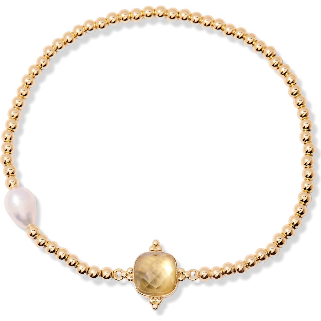 Brook & York Brook And York Dakota Birthstone Bracelet In Brown