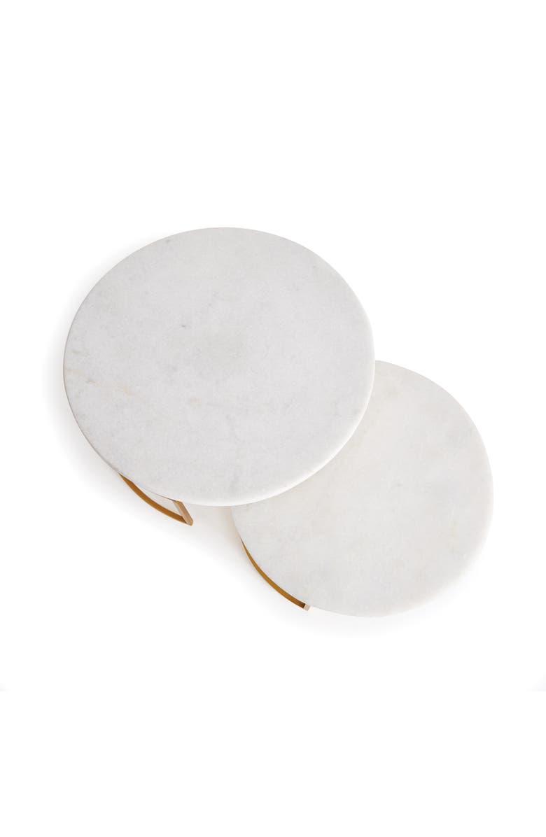 Napa Home & Garden Vienna Serving Stands Set of 2, Alternate, color, Gold