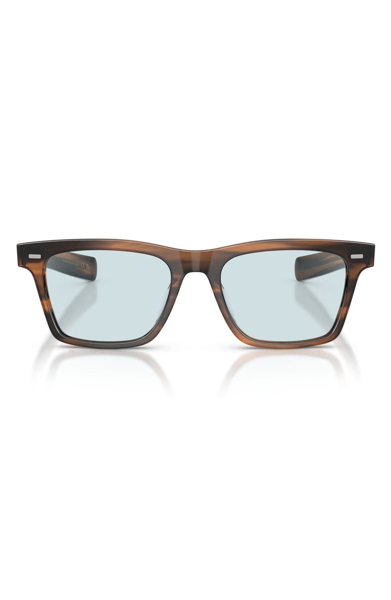 Oliver Peoples Maestro 51mm Pillow Sunglasses, Main, color, Tuscany Tortoise / Sky Blue