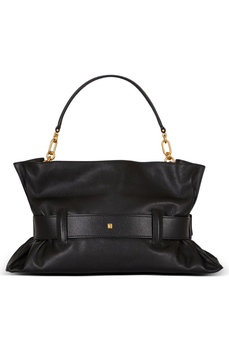Balmain Medium Anthem Bag In Leather, Alternate, color,