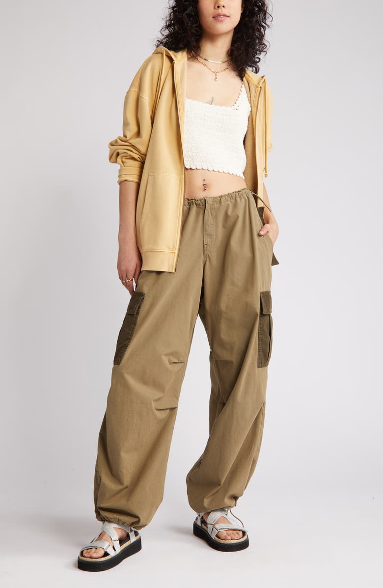 BDG Urban Outfitters Relaxed Contrast Pocket Cargo Pants, Main, color, 