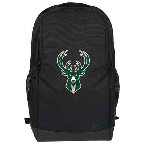 Black Milwaukee Bucks Brasilia Backpack