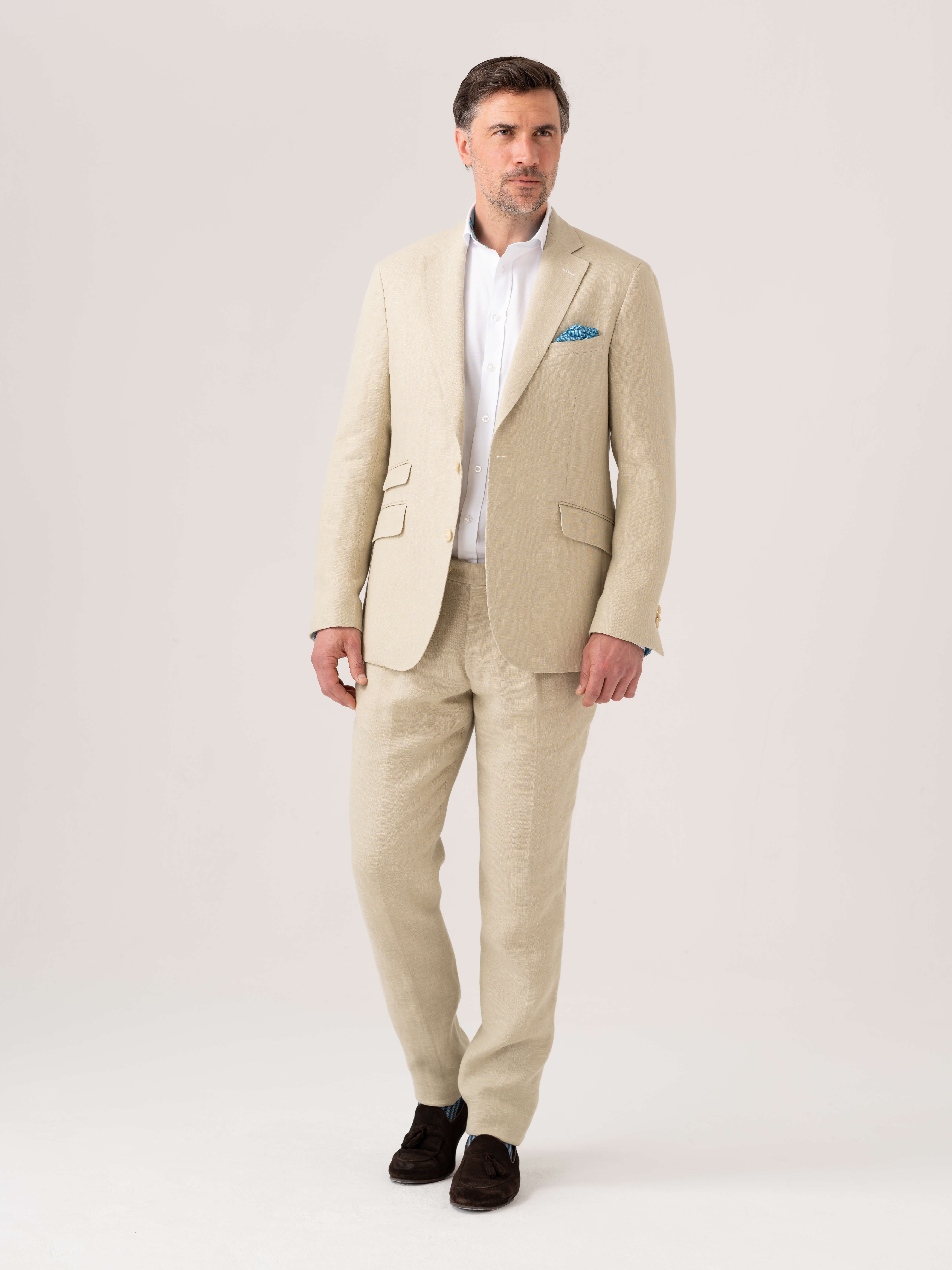 Linen Blend Blazer - image 2