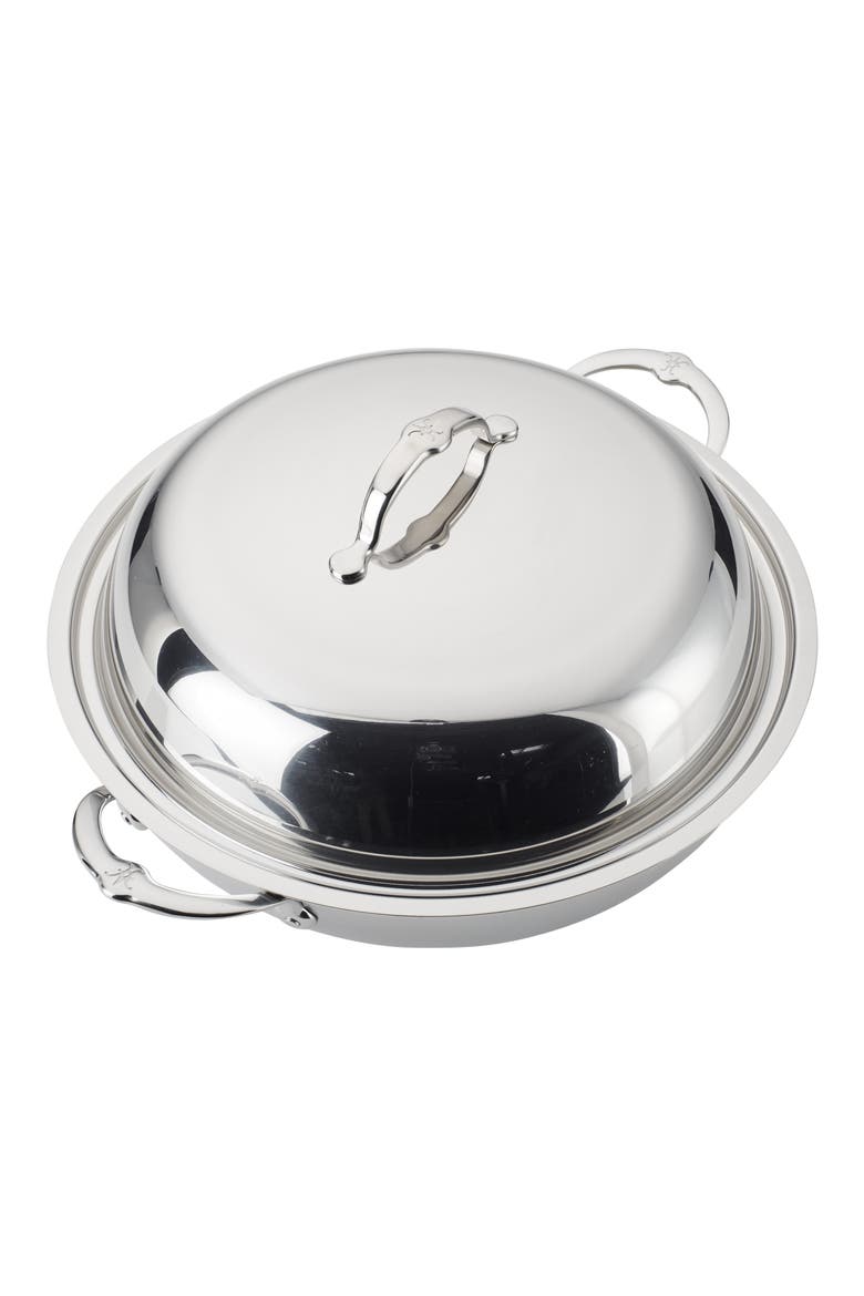 ProBond 14-Inch Wok with Lid, Alternate, color, STAINLESS STEEL