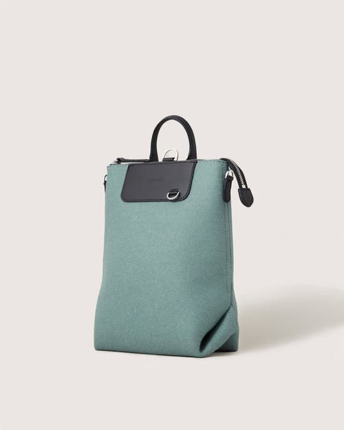 Graf & Lantz Graf Lantz Bedford Merino Wool Midi Backpack In Green