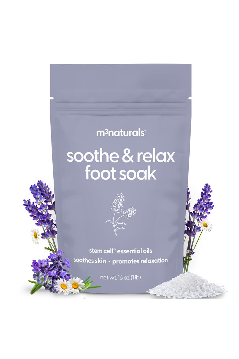 Soothe & Relax Foot Soak, 16oz, Main, color, None