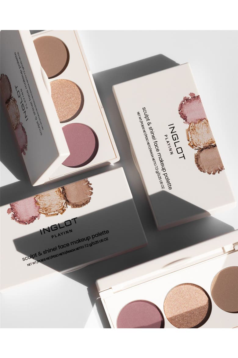 Playinn Sculpt & Shine! Face Makeup Palette, Alternate, color, Sculpt & Shine!