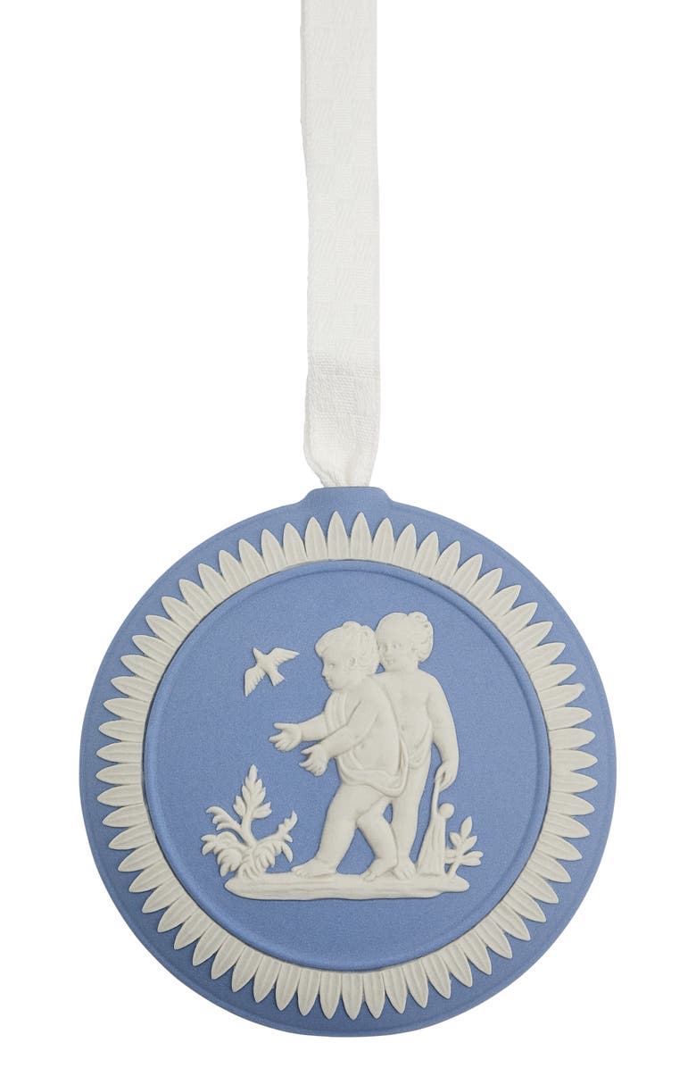 Wedgwood Christmas Ornament Baby Jasper 2025 Ornament, Alternate, color, Multi Blue