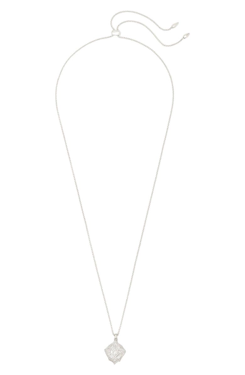 Kendra Scott Kacey Filigree Pendant Necklace, Main, color, 