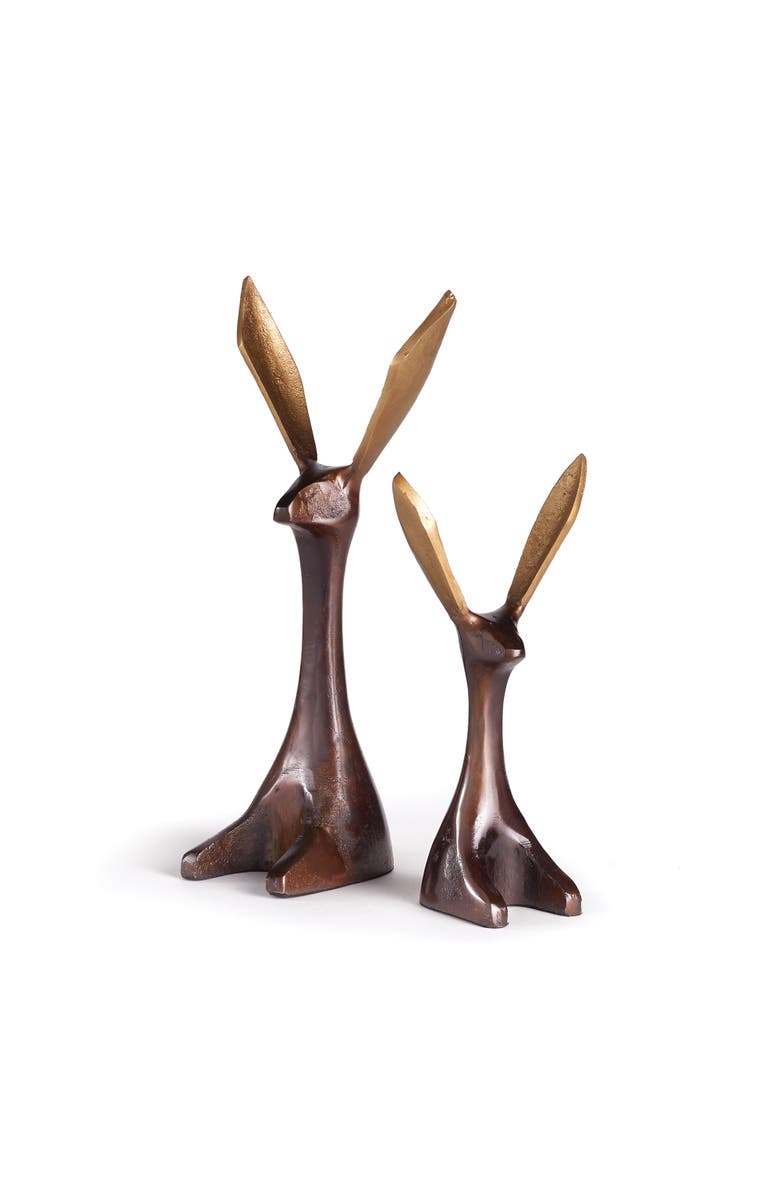 Napa Home & Garden Jackrabbits Set of 2, Main, color, Brown