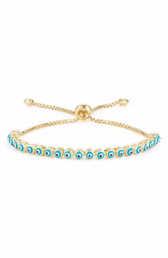 CHLOE AND MADISON Evil Eye Bolo Bracelet