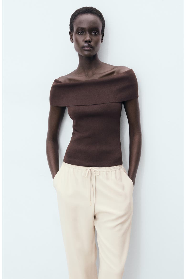 Flowy Drawstring Pants, Alternate, color, BEIGE