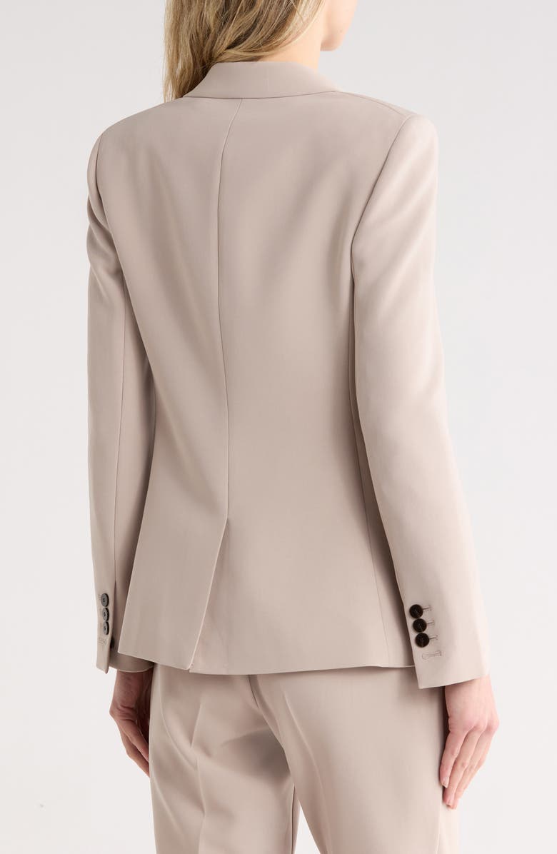 Theory Classic Modern Crepe Blazer, Alternate, color, Light Taupe