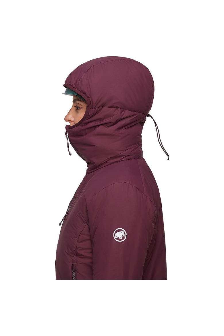 Rime Pro Belay In Hooded Jacket - Women's, Alternate, color, Vin/Black