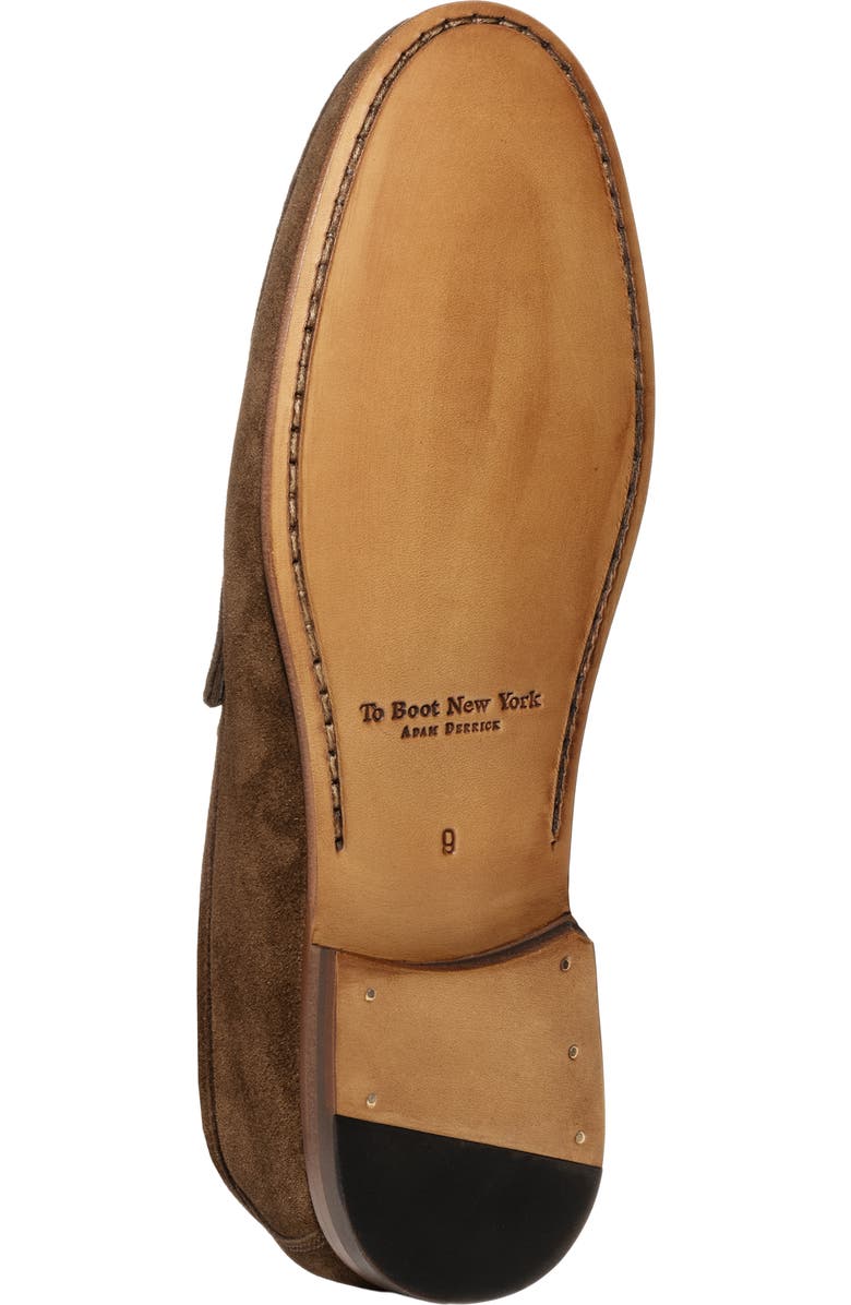 TO BOOT NEW YORK Dylan Suede Penny Loafer, Alternate, color, Softy Chocolate