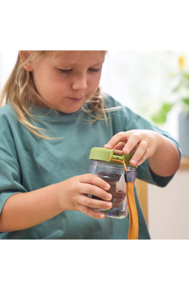 Kaplan Early Learning Company Specimen Jars - Set of 6, Alternate, color, Clear