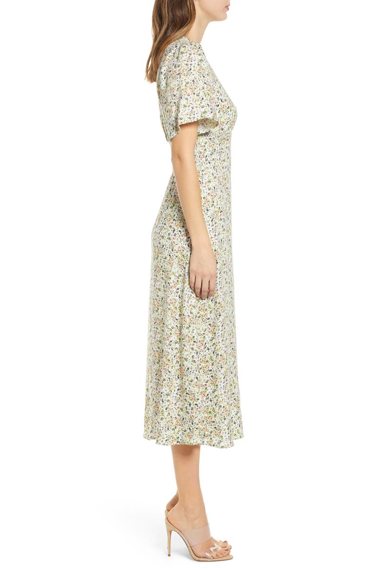 Janice Midi Dress, Alternate, color, DITSY SPRING FLORAL
